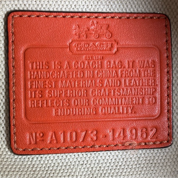 Coach canvas beach umbrella tote - Picture 16 of 16